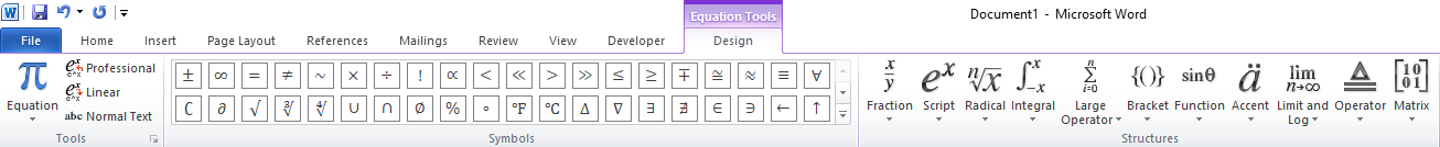 insert equation in word keyboard shortcut control f9